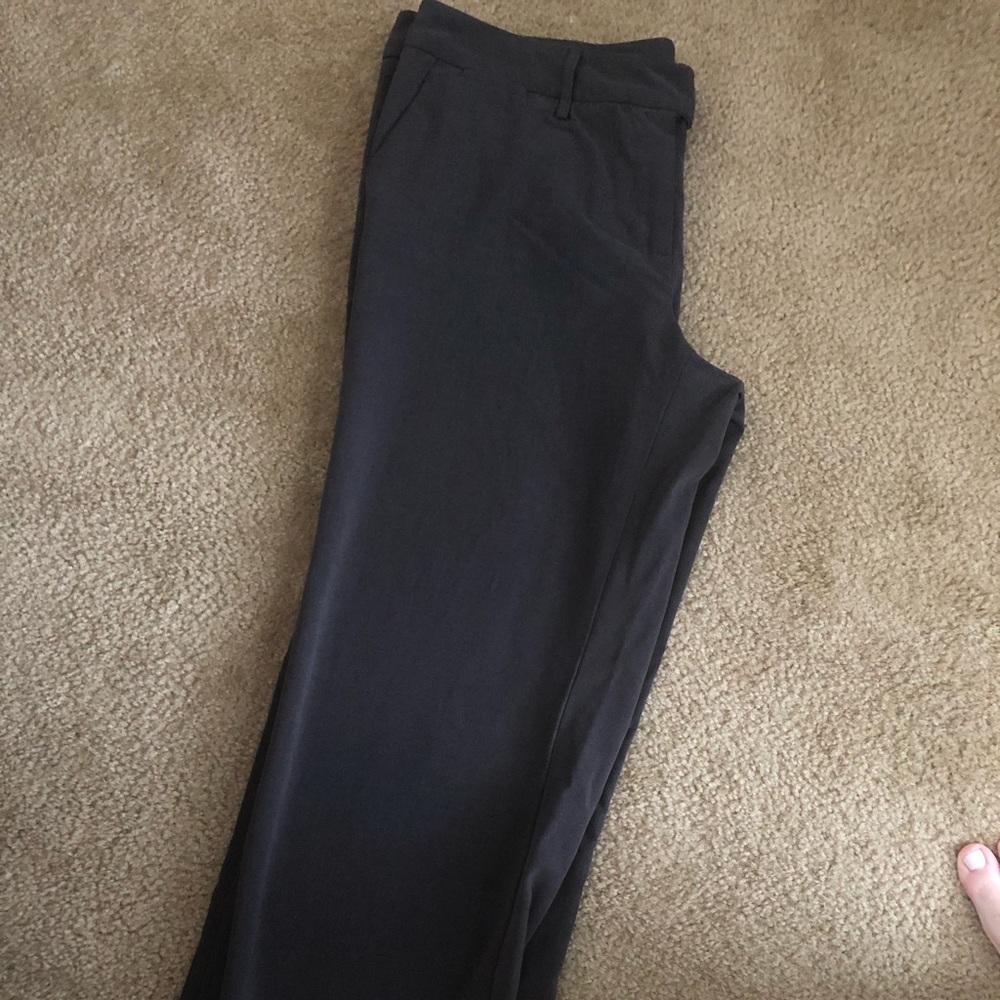 Gray dress pants